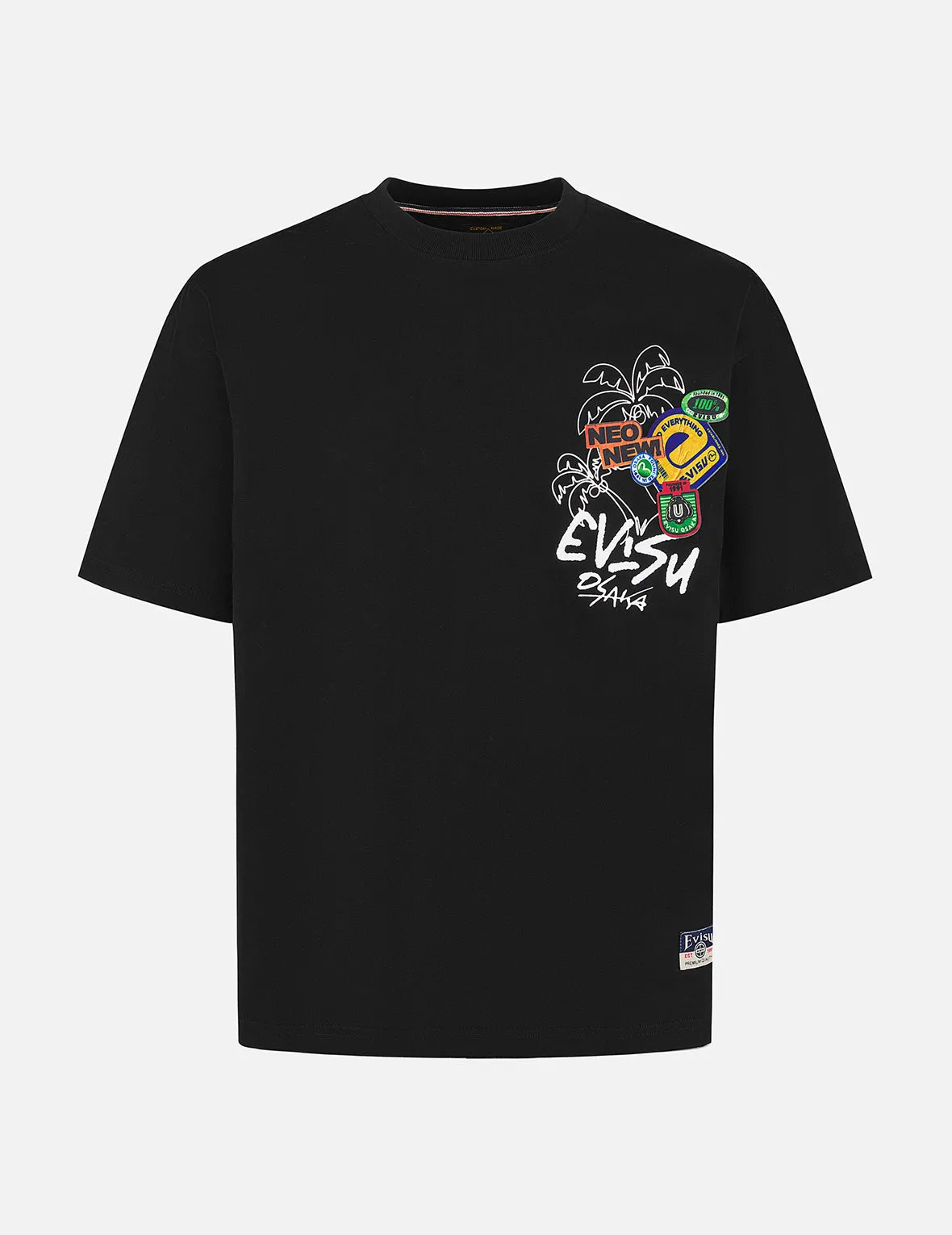 SPRING/ SUMMER COLLECTION 2025 Sticker Godhead Loose Fit T-shirt