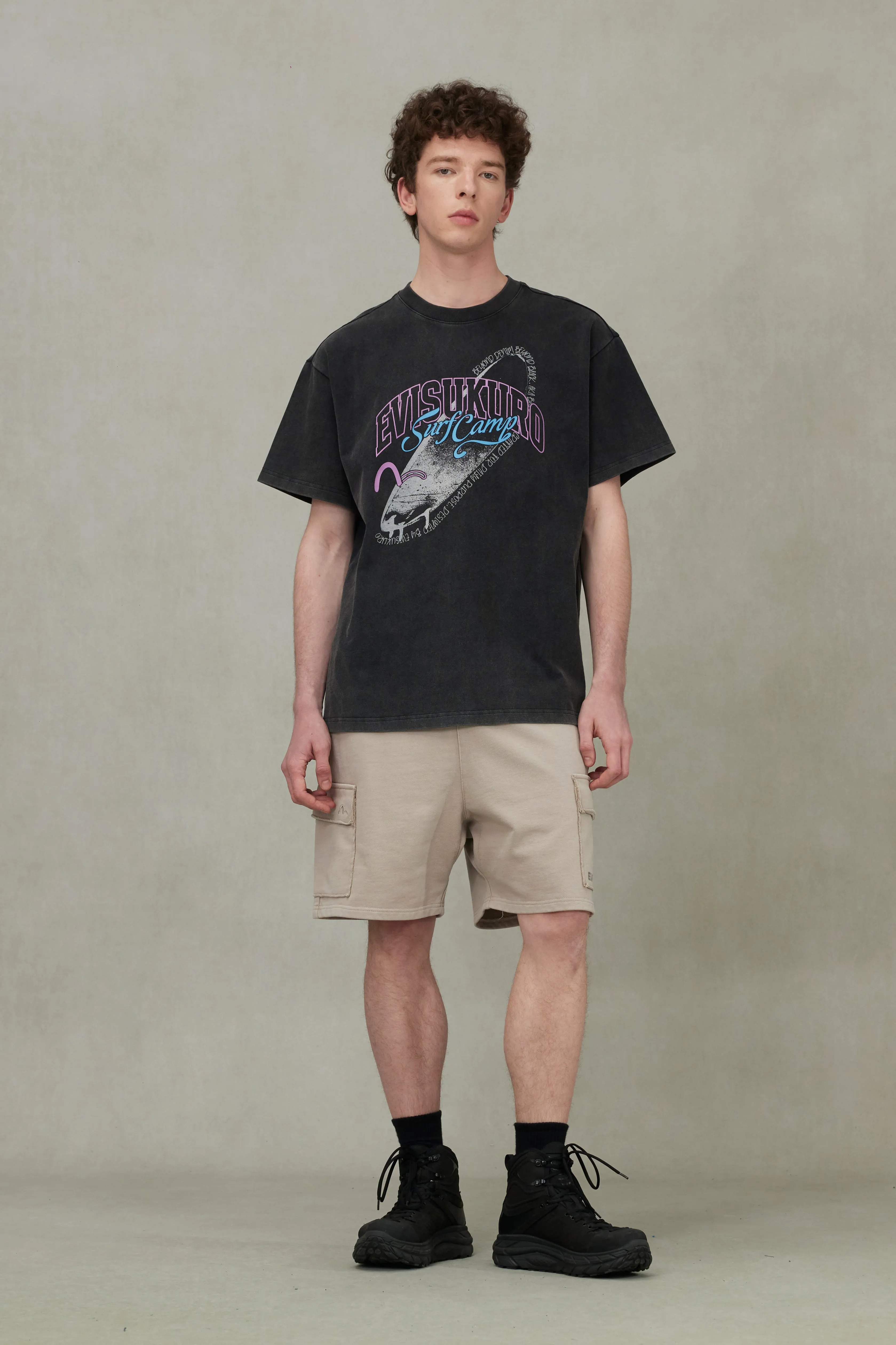 SPRING/ SUMMER COLLECTION 2025 Surf Camp Print Relax Fit T-shirt