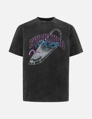 SPRING/ SUMMER COLLECTION 2025 Surf Camp Print Relax Fit T-shirt