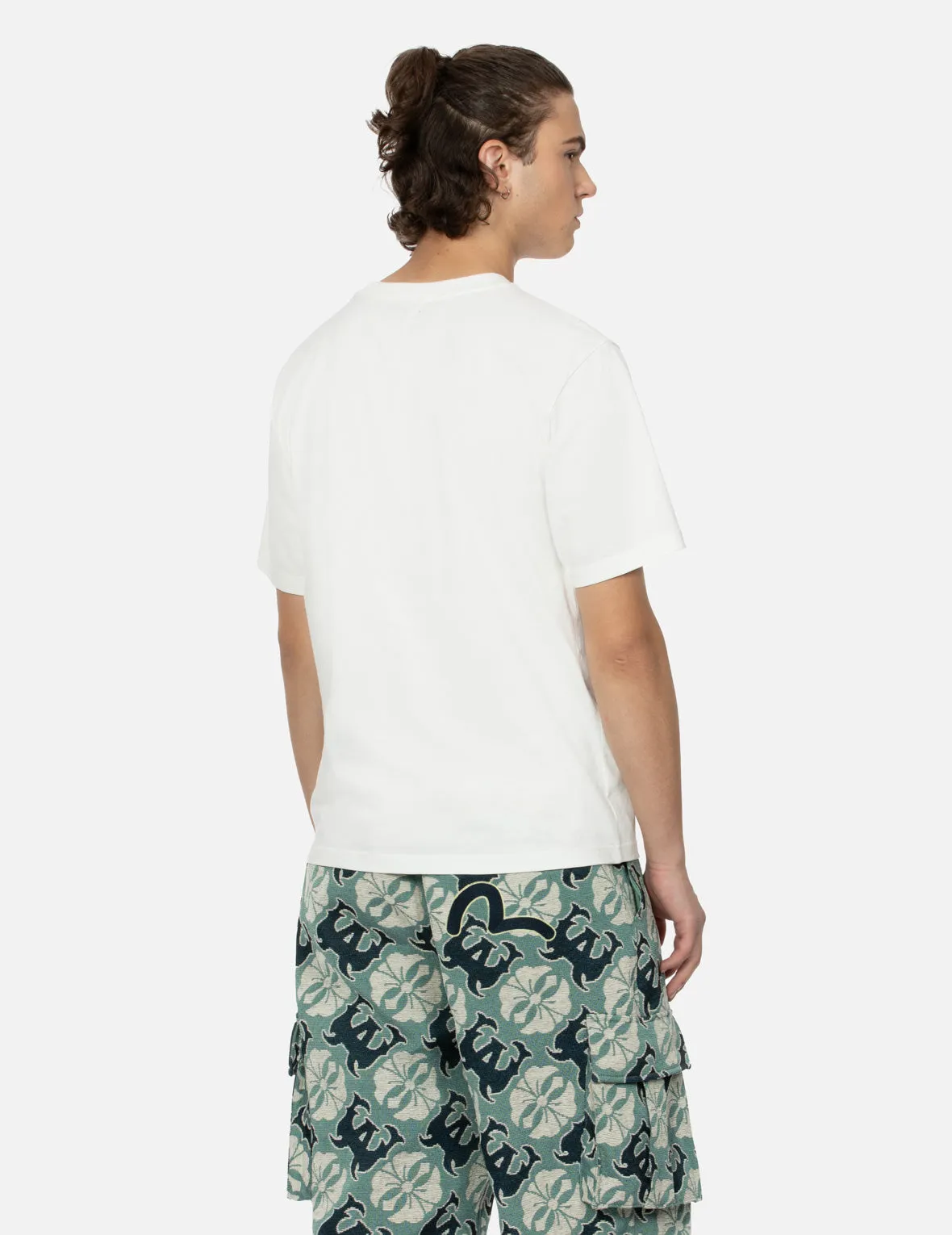 SPRING/ SUMMER COLLECTION 2025 Tanuki and Daruma Print Regular Fit T-Shirt