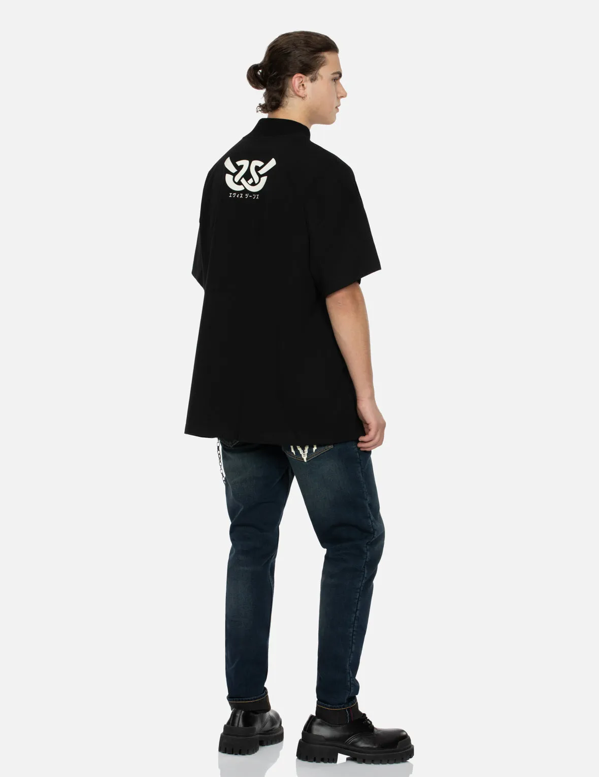 SPRING/ SUMMER COLLECTION 2025 Wheel of Wisdom Print Relax Fit T-shirt