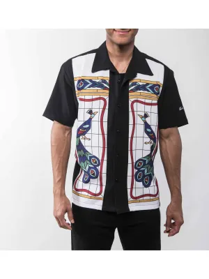 Stained Glass Peacock Shirt