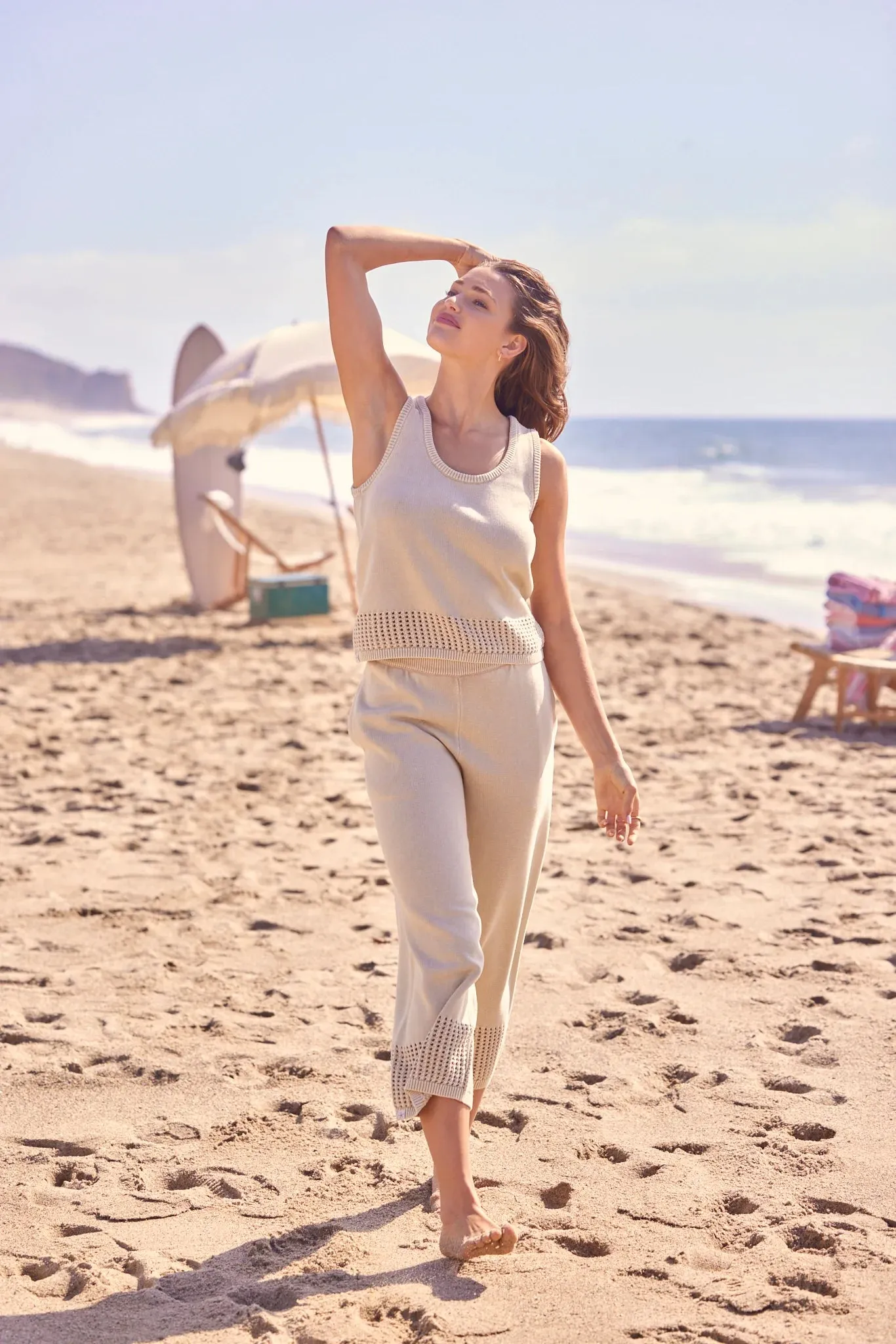 Sunbleached Mesh Pant