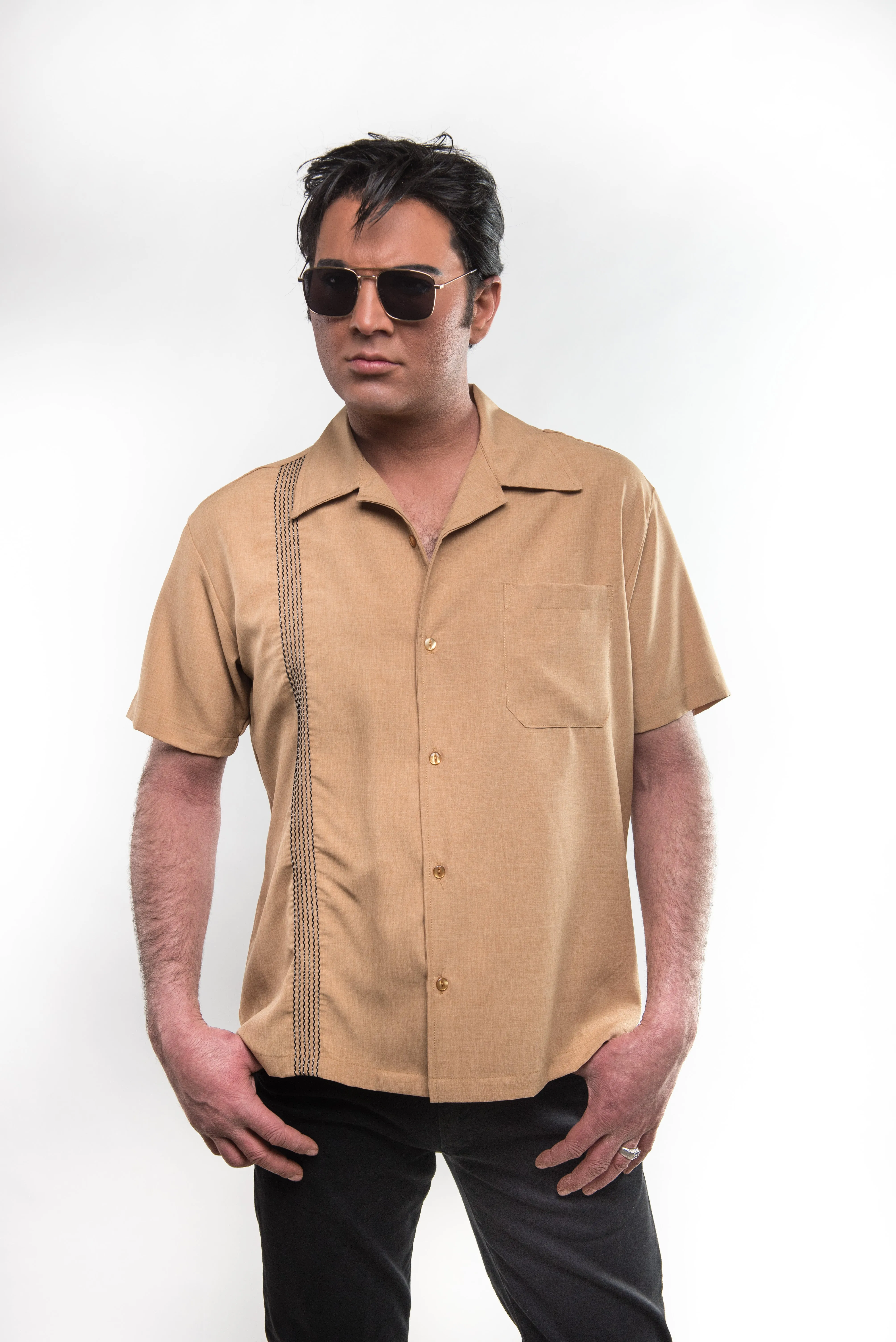 The Jacob Retro Shirt - Wheat