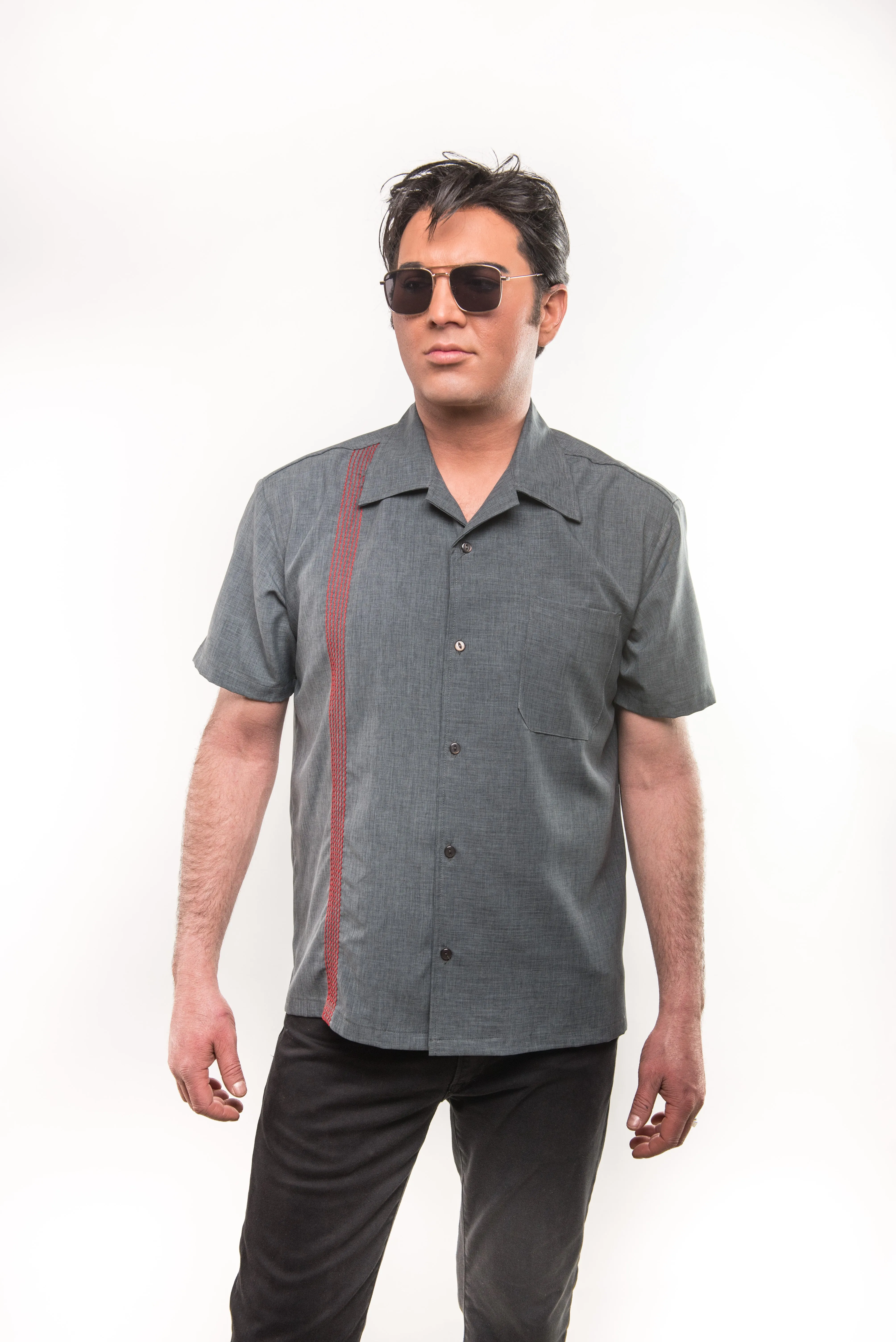 The Jacob Shirt - Charcoal