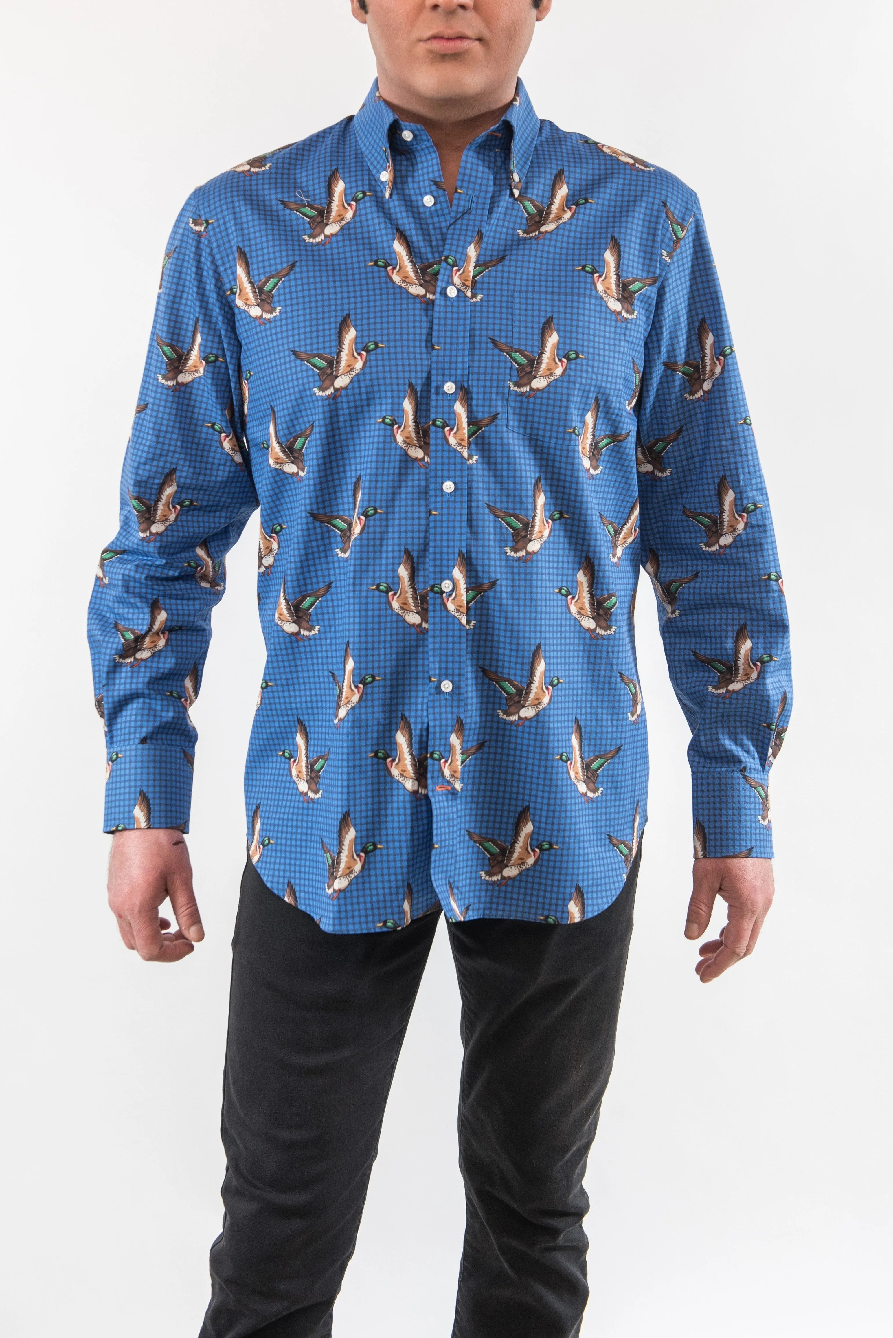 The Mallard Plaid Sport Shirt