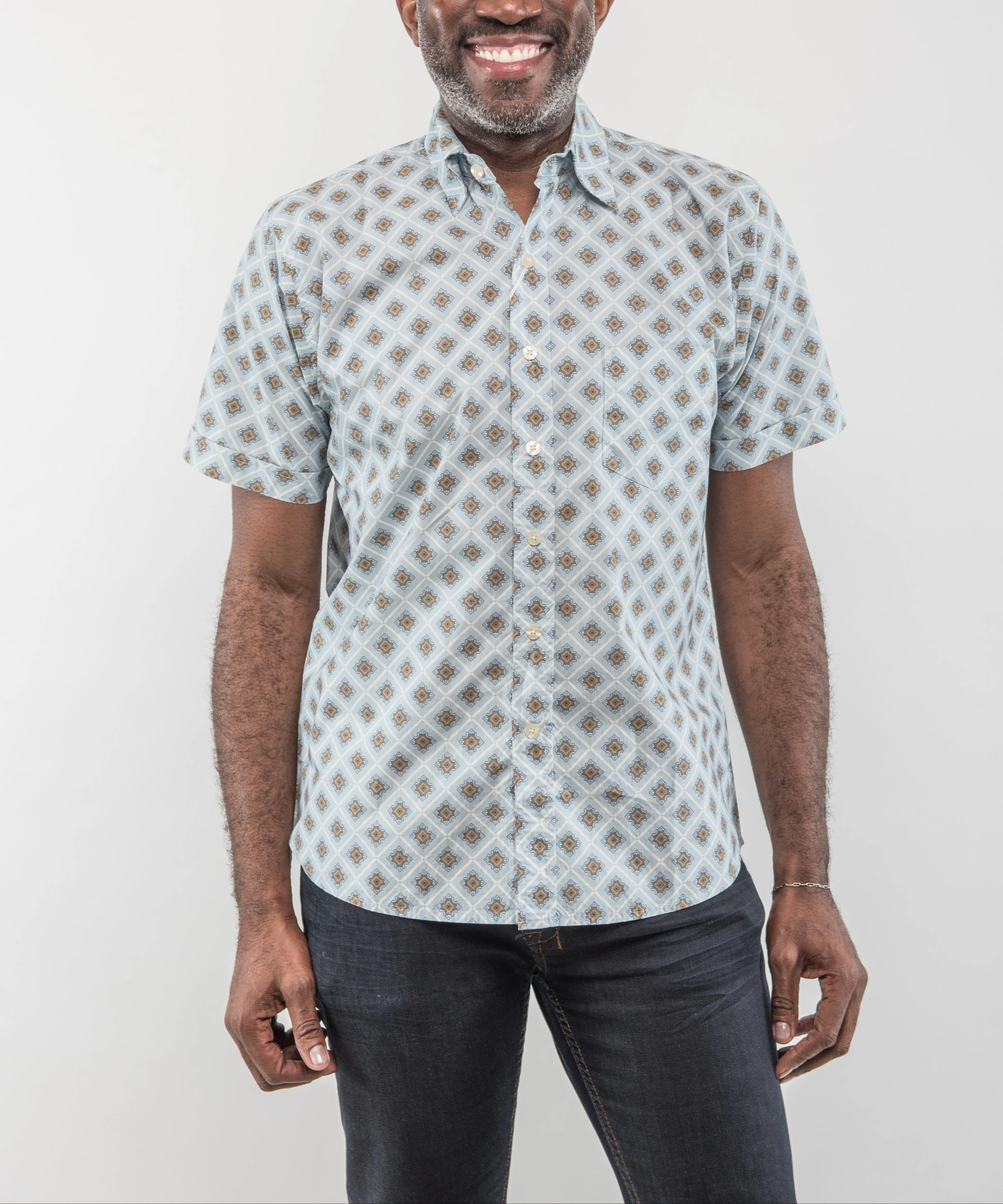 Tie Vintage Camp Sport Shirt
