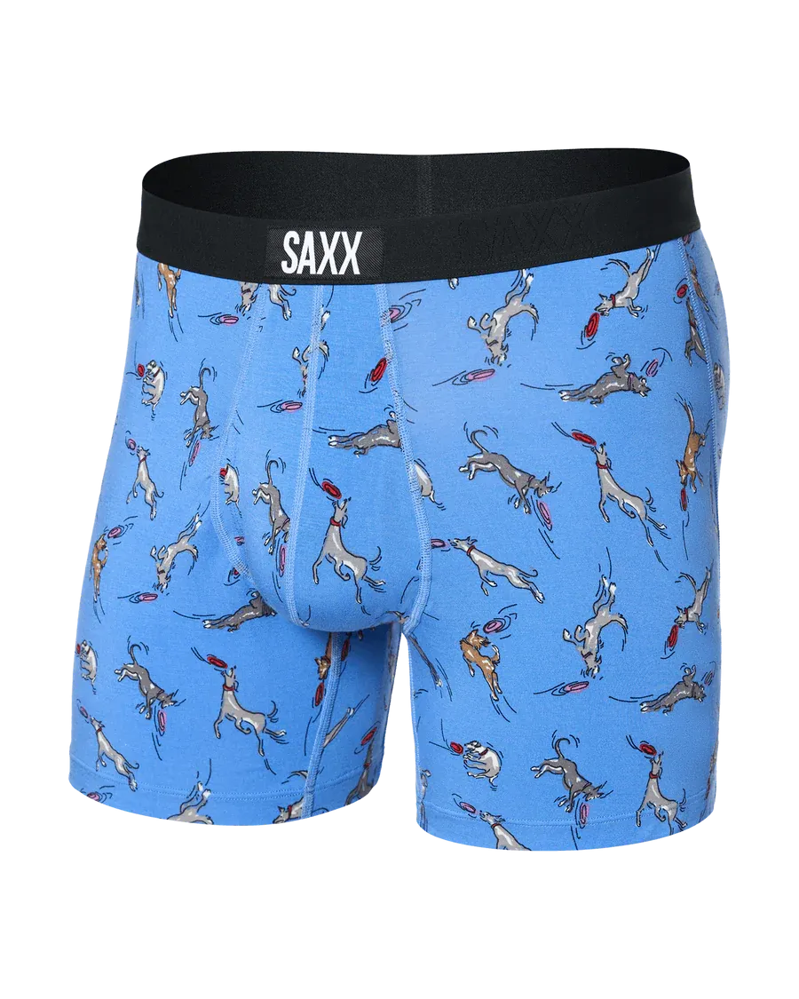 Ultra Super Soft Boxer Brief 5" -  Disc Dogs-Sail Blue