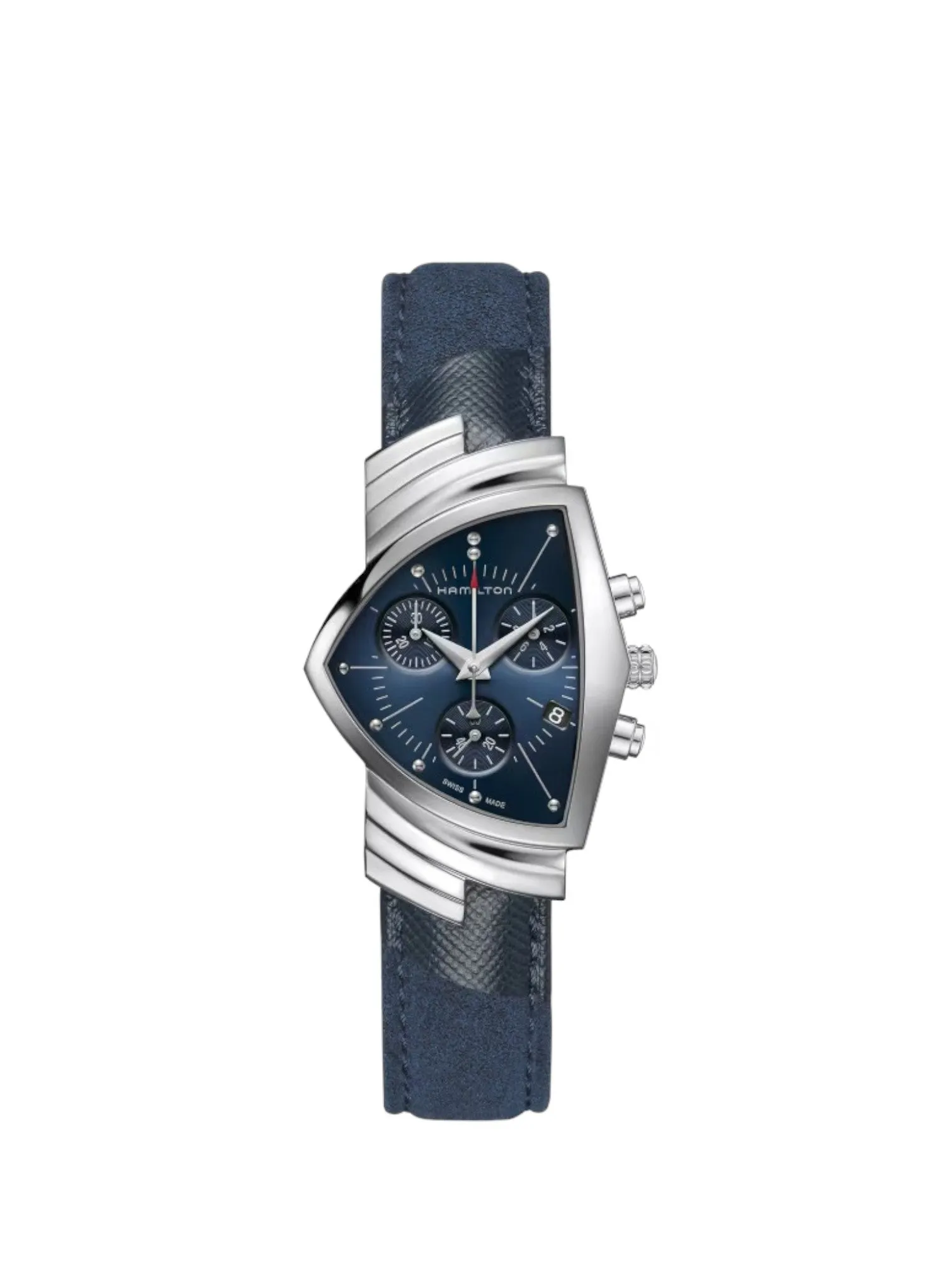 Ventura Chrono Quartz Watch - Blue/Silver