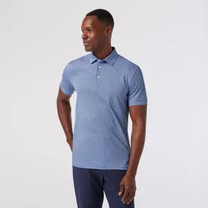 Versa Polo - Light Blue Multi Circle